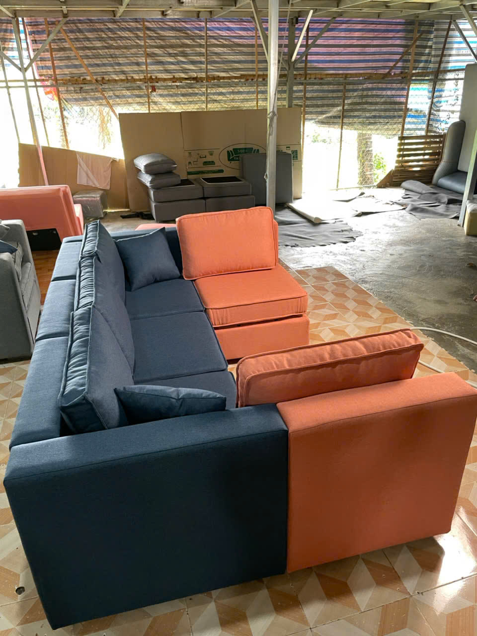 Bọc lại ghế sofa tại Ninh Bình