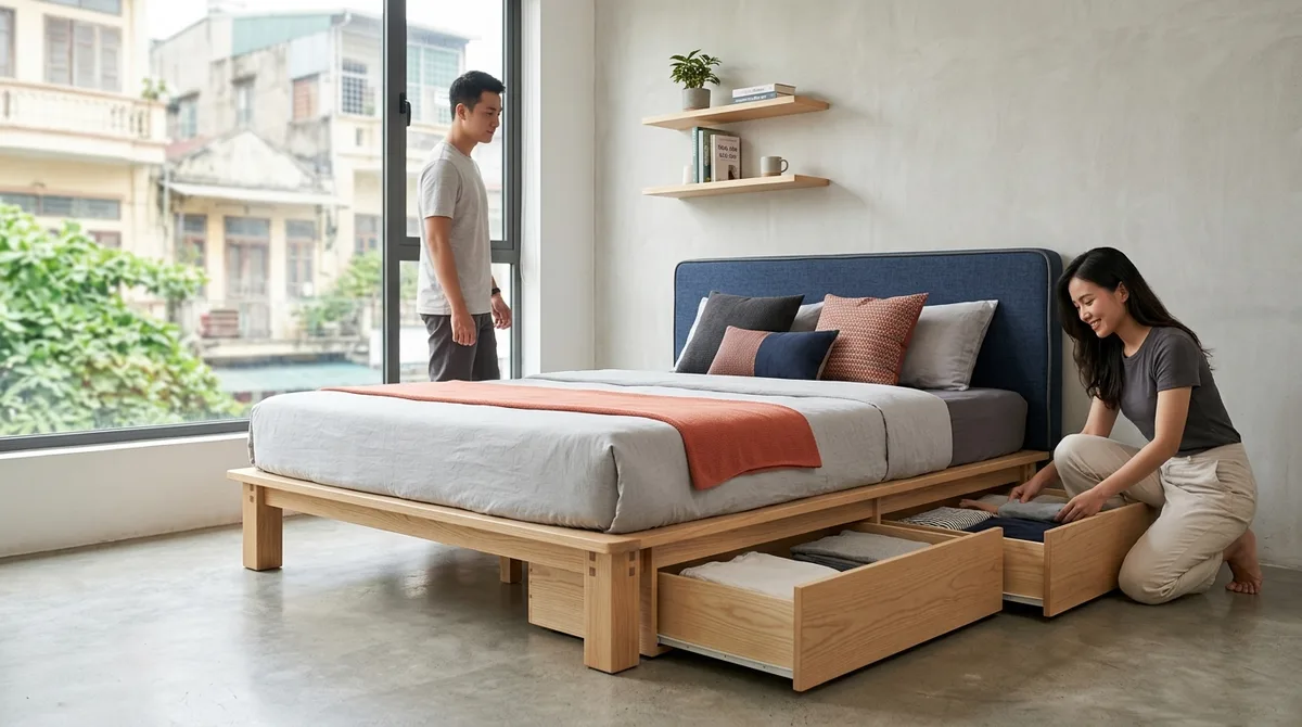 Giường Cà Mau