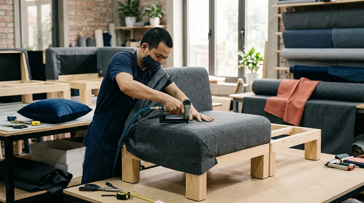 Bọc lại ghế sofa Huế