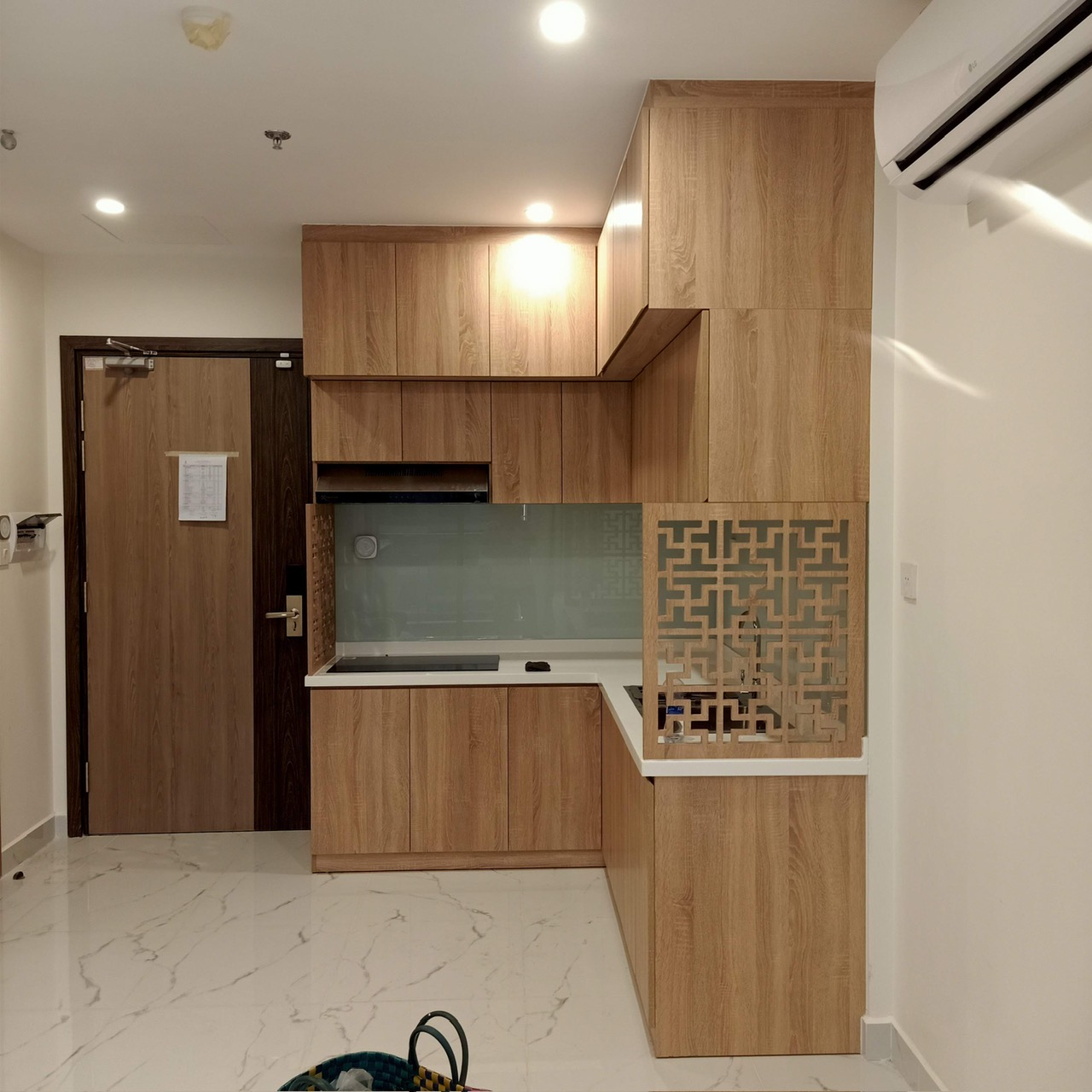 Thi công nội thất căn hộ tại Long Thành — xưởng mộc Chú Bảy